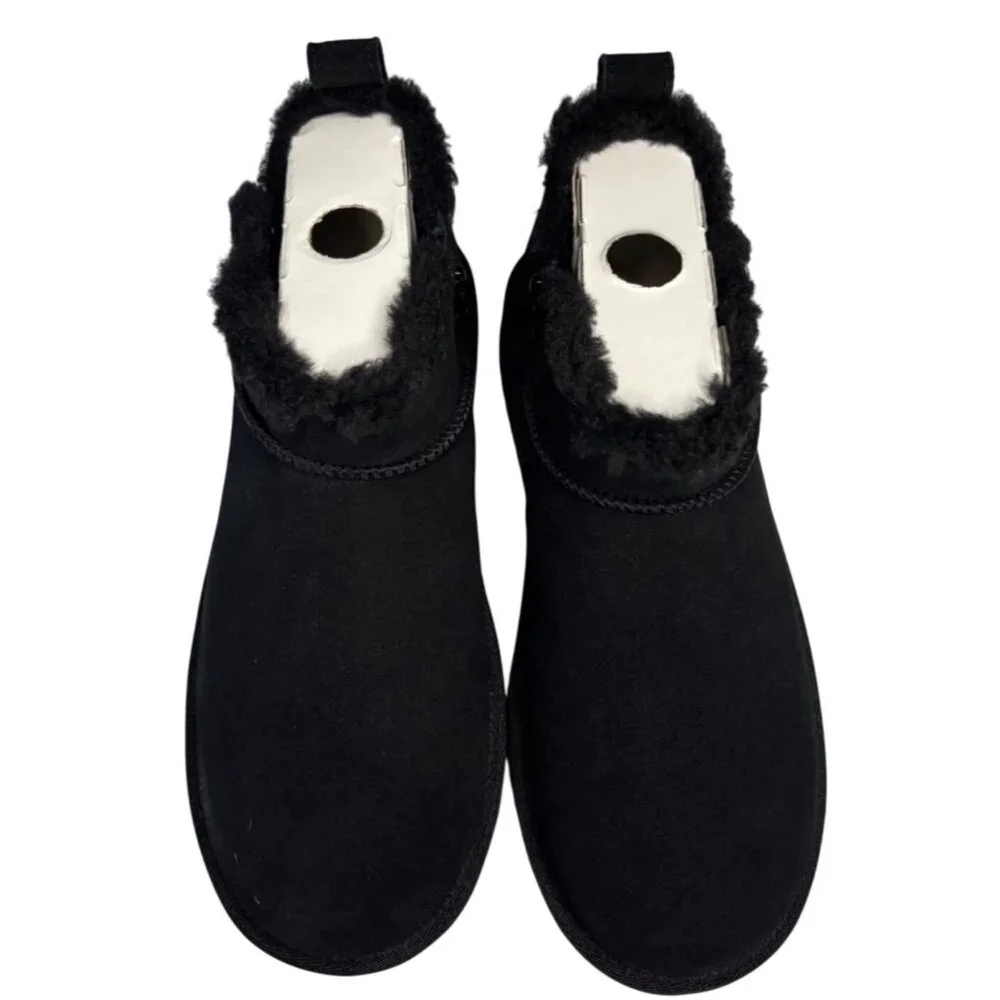 Koolaburra by UGG Kids Koola Ultra Mini Boot Black Suede Girls Size 4 Women's 6